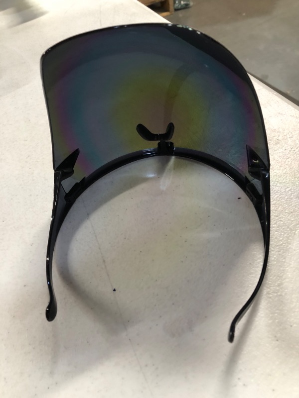 Photo 3 of  Full Cover Face Visor Protective Glasses Mirror Shield Sunglasses 