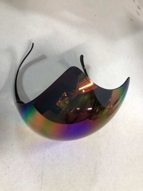 Photo 2 of  Full Cover Face Visor Protective Glasses Mirror Shield Sunglasses 