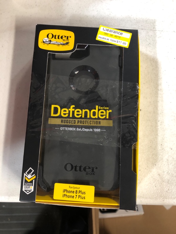 Photo 2 of OtterBox Apple iPhone 8 Plus/7 Plus Defender Case - Black