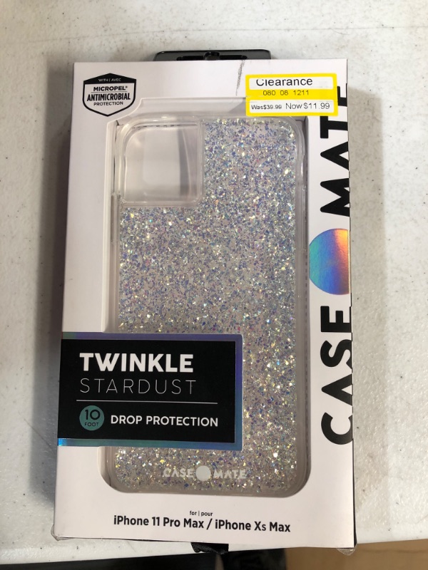 Photo 1 of Case-Mate Apple iPhone 11 Pro Max/XS Max Twinkle Case - Stardust