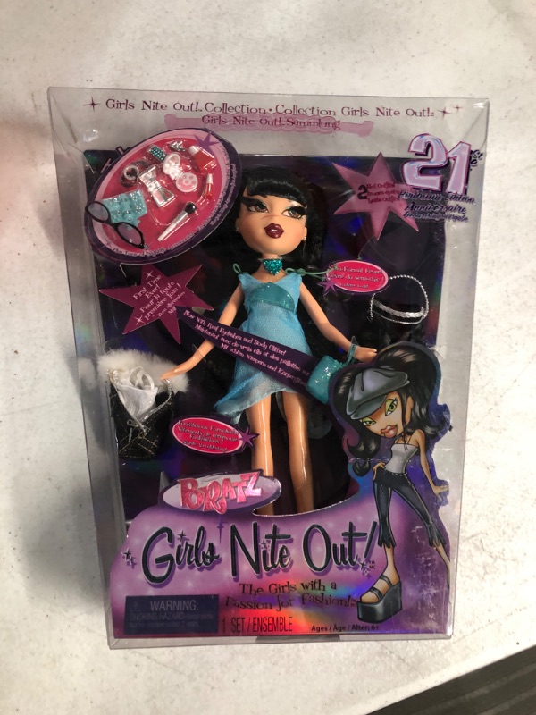 Photo 2 of Bratz Girls Nite Out 21st Birthday Edition Fashion Doll Jade