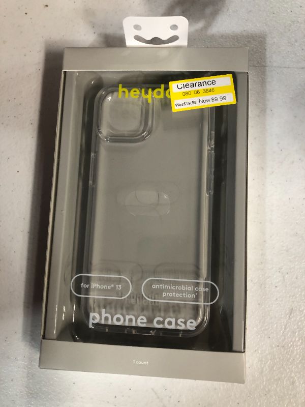 Photo 2 of heyday™ Apple iPhone 13 Phone Case Clear