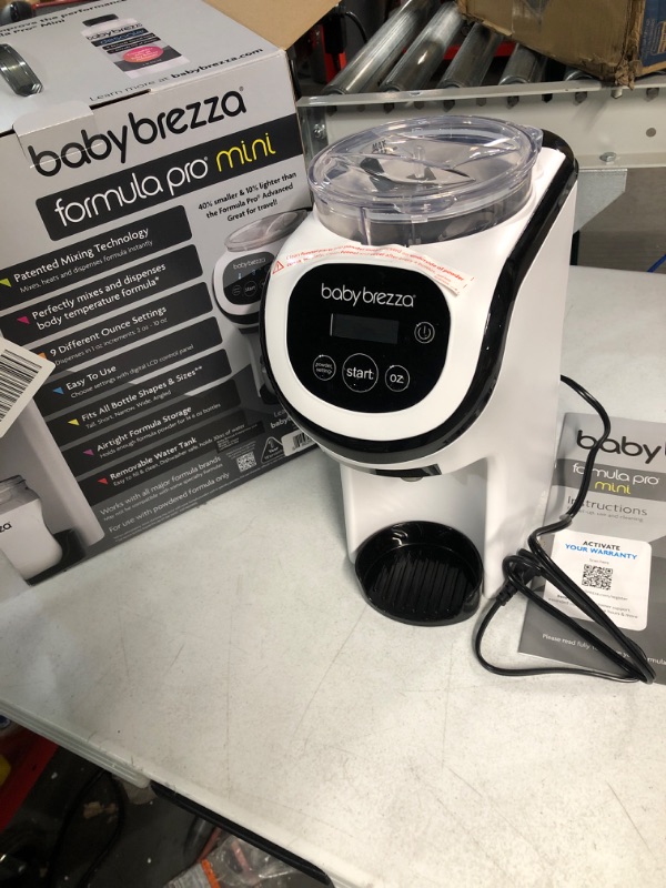 Photo 2 of Baby Brezza Formula Pro Mini Baby Formula Maker.