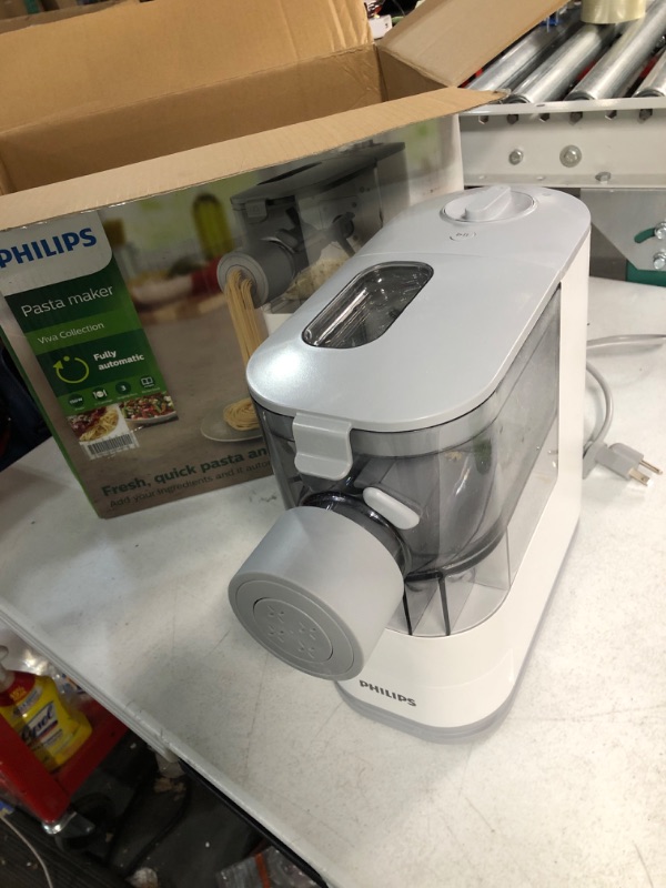 Photo 2 of **SEE NOTES**
Philips Viva Pasta and Noodle Maker - White