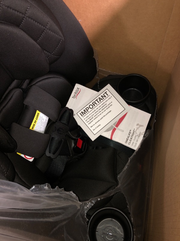 Photo 3 of Britax One4Life ClickTight All-in-One Car Seat, Black Diamond