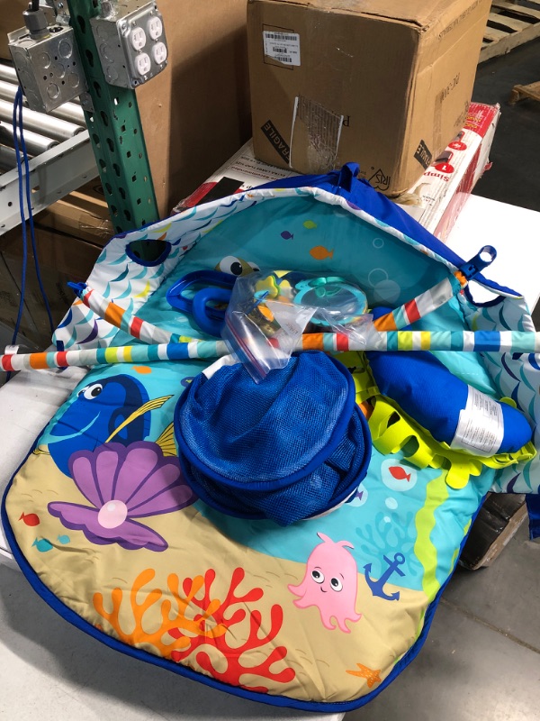 Photo 1 of Bright Starts Disney Baby Finding Nemo Mr. Ray Ocean Lights & Music Gym, Ages Newborn +