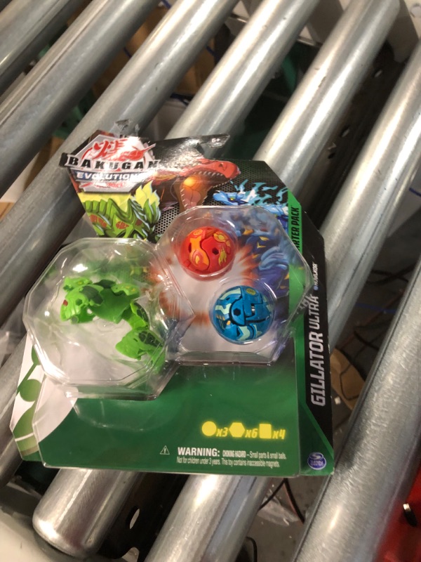 Photo 2 of Bakugan Evolutions Starter Pack 3-Pack, Howlkor Ultra with Neo Pegatrix and Trox, Collectible 