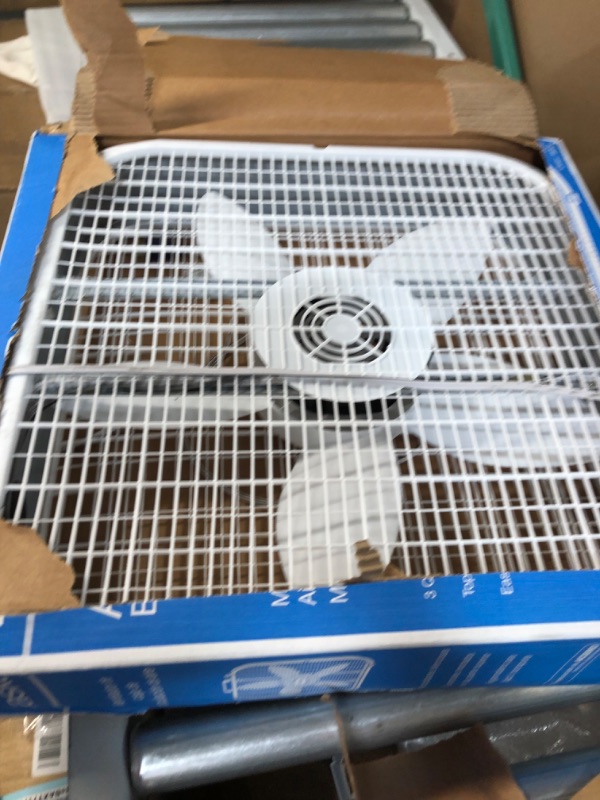 Photo 2 of Lasko Air Circulating 20 INCH Box Fan, White