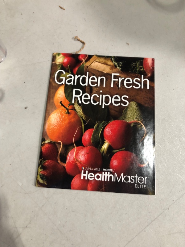 Photo 4 of **SEE NOTES**
HEALTHMASTER Montel Williams 8 Speeds 1200 Watts Blender - Fruit & Vegetable Emulsifier, Juicer & Food Processor with Recipe Book and DVD