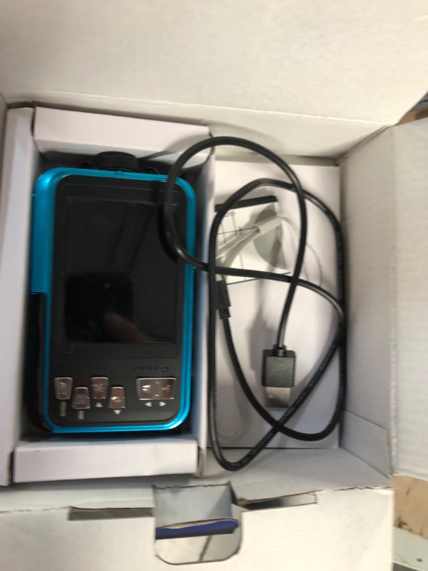 Photo 1 of POSSRAB 13FT Underwater Camera, 48MP Photo 2.7K Video Waterproof Camera, Dual Display 