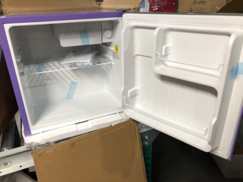 Photo 1 of **PARTS ONLY**
RCA RFR160-Purple Fridge, 1.6 Cubic Feet