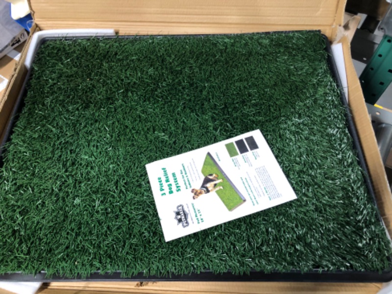 Photo 2 of Artificial Grass Puppy Pee Pad for Dogs and Small Pets 