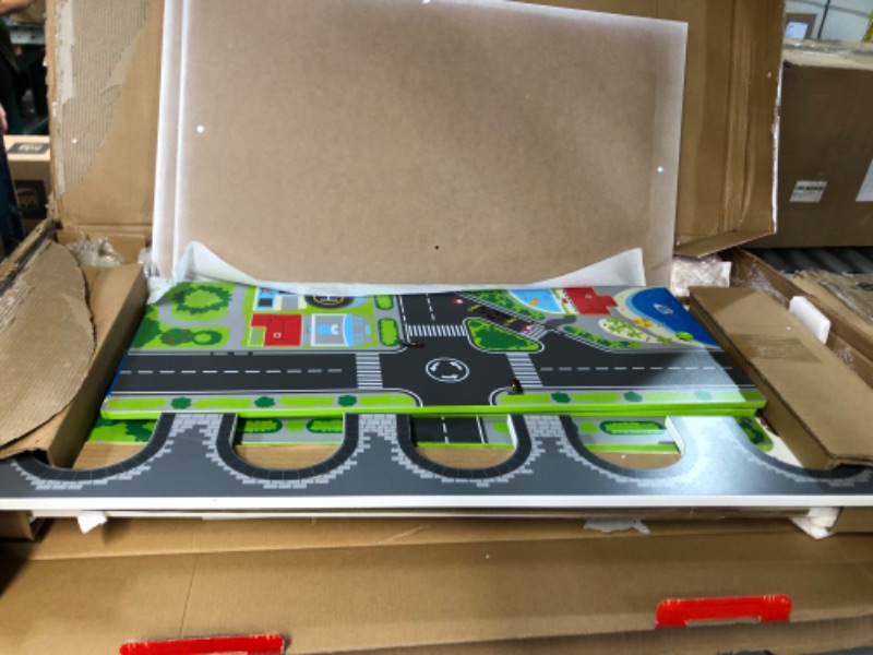 Photo 4 of (PARTS ONLY) Hape Reversible Train Storage Table