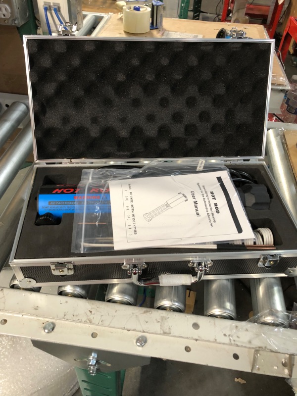 Photo 6 of **USED/SEE NOTES** Pakowin Magnetic Induction Heater Tool, 1000W 110V Flameless Handheld Bolt Buster Kit with 8 Coils and Portable Storage Box