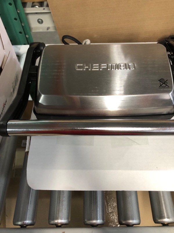 Photo 6 of **USED/DIRTY** Chefman Electric Panini Press Grill and Gourmet Sandwich Maker