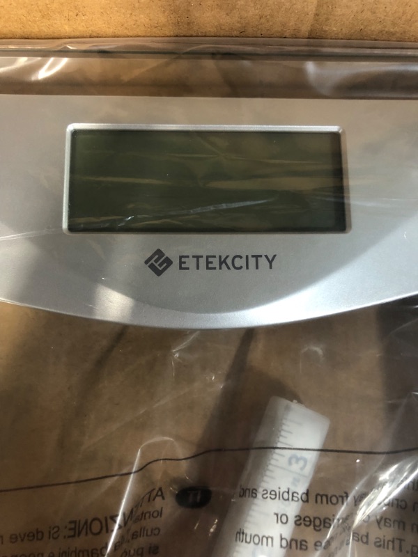 Photo 5 of **USED SEE NOTES** Etekcity Digital Body Scale. Bluetooth. COLOR:BLUE