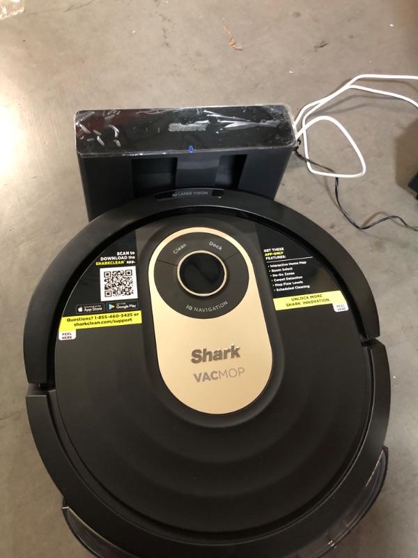 Photo 5 of **USED SEE NOTES**Shark AV2001WD Ai VACMOP 2-in-1 Robot Vacuum