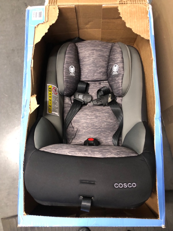 Photo 2 of **SLIGHTLY USED/SEE NOTES** Cosco Mighty Fit 65 DX Convertible Car Seat (Heather Onyx Gray)