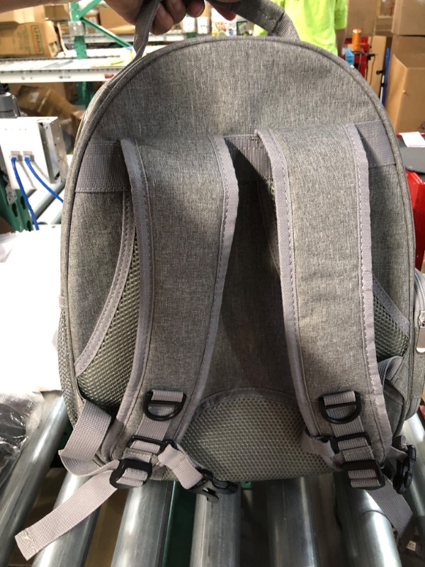 Photo 5 of *USED/SEE NOTES**  Cat Backpack Carrier,Expandable Pet Bubble Backpack Airline Approved