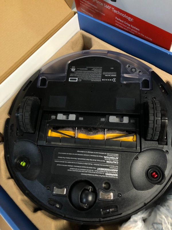 Photo 2 of *USED/SEE NOTES** ECOVACS Deebot N8 Pro Robot Vacuum and Mop, Strong 2600Pa Suction, Multi-Floor Mapping, Fully Customized Cleaning, Self Empty Station Compatible