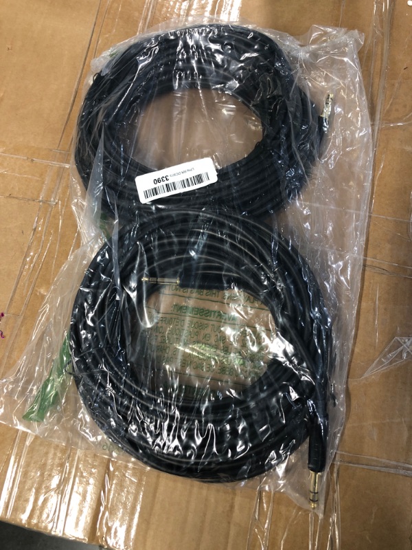 Photo 2 of 1/4’’ TRS Cable,CableCreation [2-Pack 50FT] 1/4 Inch to 1/4 Inch 6.35mm 