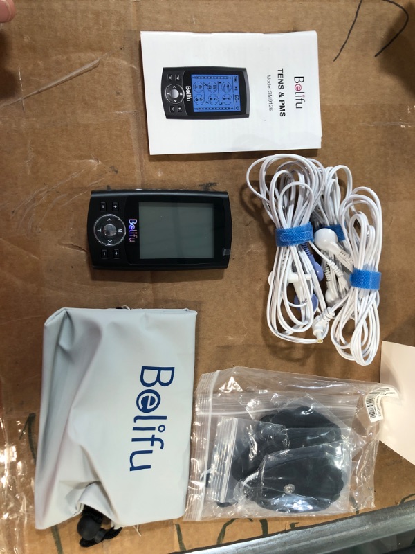 Photo 2 of Dual Channel Tens EMS Unit 24 Modes Muscle Stimulator for Pain Relief