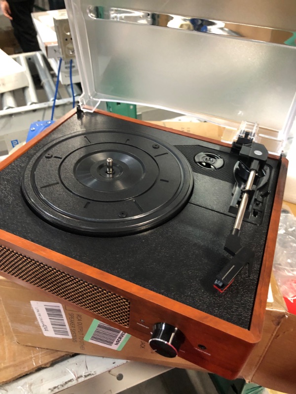 Photo 6 of 1 BY ONE Belt Drive Turntable with Bluetooth Connectivity,