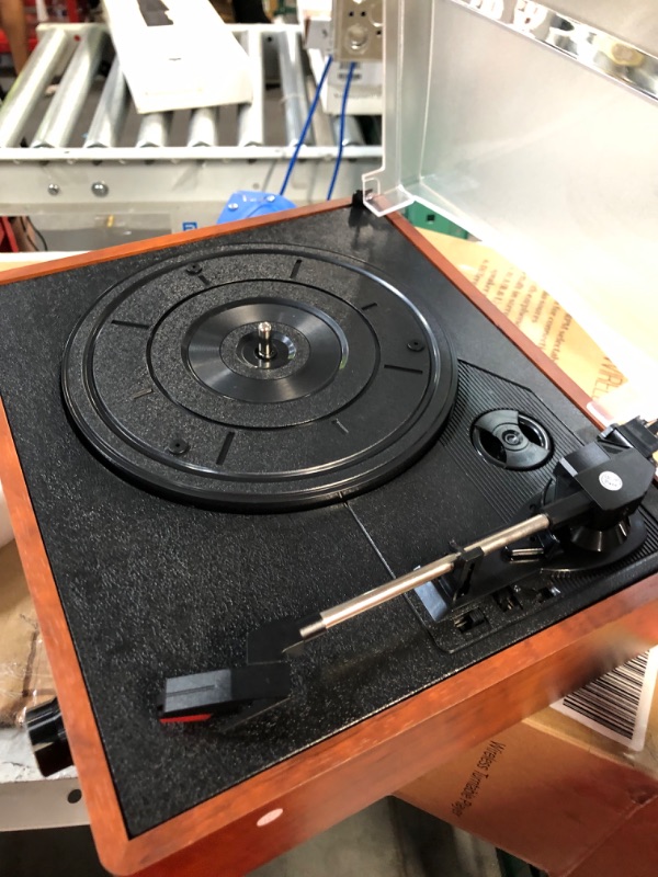 Photo 9 of 1 BY ONE Belt Drive Turntable with Bluetooth Connectivity,