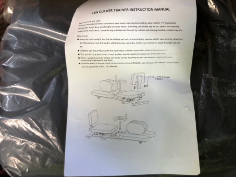 Photo 1 of *MISSING PARTS*
YGRDD Leg Stretcher Machine