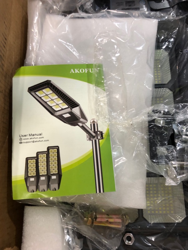 Photo 6 of *TESTED*
AKOFUN 2 Pack 800W Solar Street Light