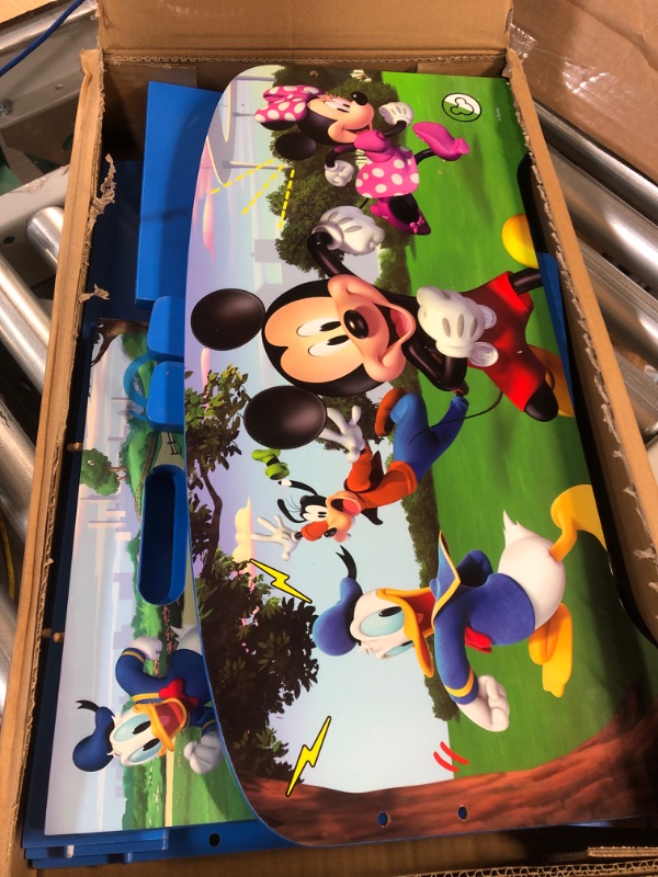 Photo 2 of (READ NOTES) Delta Children Kids Convertible Activity Bench, Disney Mickey Mouse 17.25"D x 26.5"W x 22.75"H
