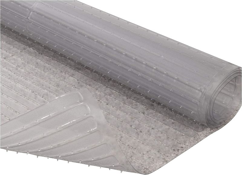 Photo 1 of  Floor Protector for Deep Pile Carpet, Clear 26x6