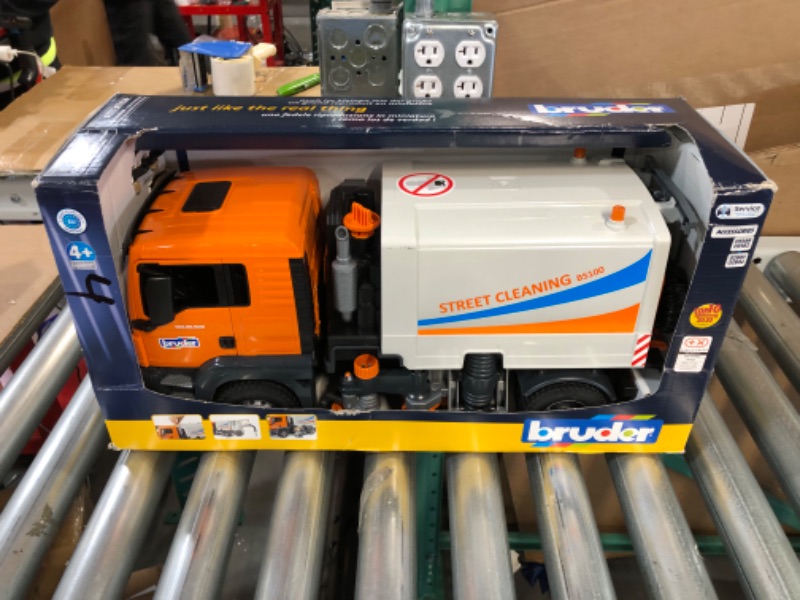 Photo 2 of Bruder Toys - Commercial Street Sweeper Truck 