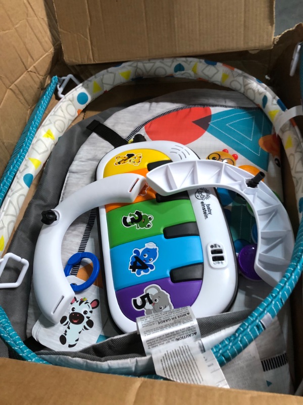 Photo 2 of Baby Einstein 4-in-1 Kickin' Tunes Music and Language Play Gym and Piano Tummy 