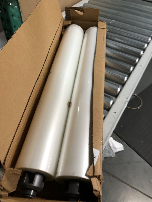 Photo 2 of GBC Thermal Laminating Film, Rolls, Nap I, Ultima 65 Ezload, 3 Mil, 25" x 250', 2 Pack 