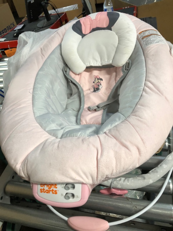 Photo 2 of Bright Starts Minnie Mouse Rosy Skies Baby Bouncer