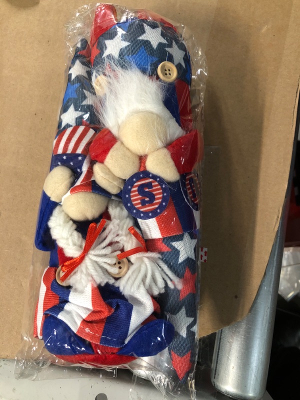 Photo 2 of Ameter 2 Pack 4th of July Gnome 