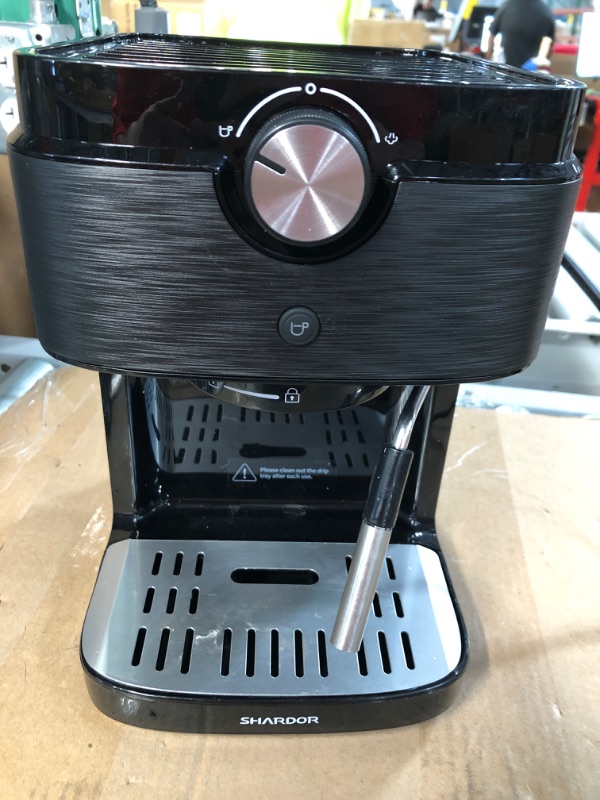 Photo 2 of (PARTS ONLY)SHARDOR Espresso Machine, Automatic Latte & Cappuccino Maker, 15 Bar Pump Pressure Espresso Coffee Maker