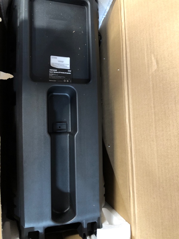 Photo 1 of Pyle Portable Bluetooth PA Speaker System - 600W Rechargeable Outdoor Bluetooth Speaker Portable PA System 