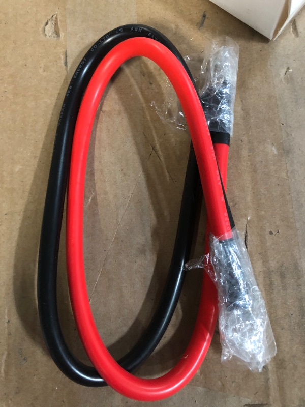 Photo 2 of 2 AWG Battery Cable 2AWG Gauge Battery Inverter Cables