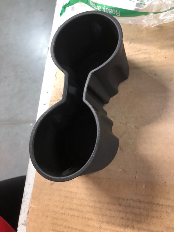 Photo 2 of Center Console Cup Holder Insert for Tesla 2022 2021 Model 3 Model Y