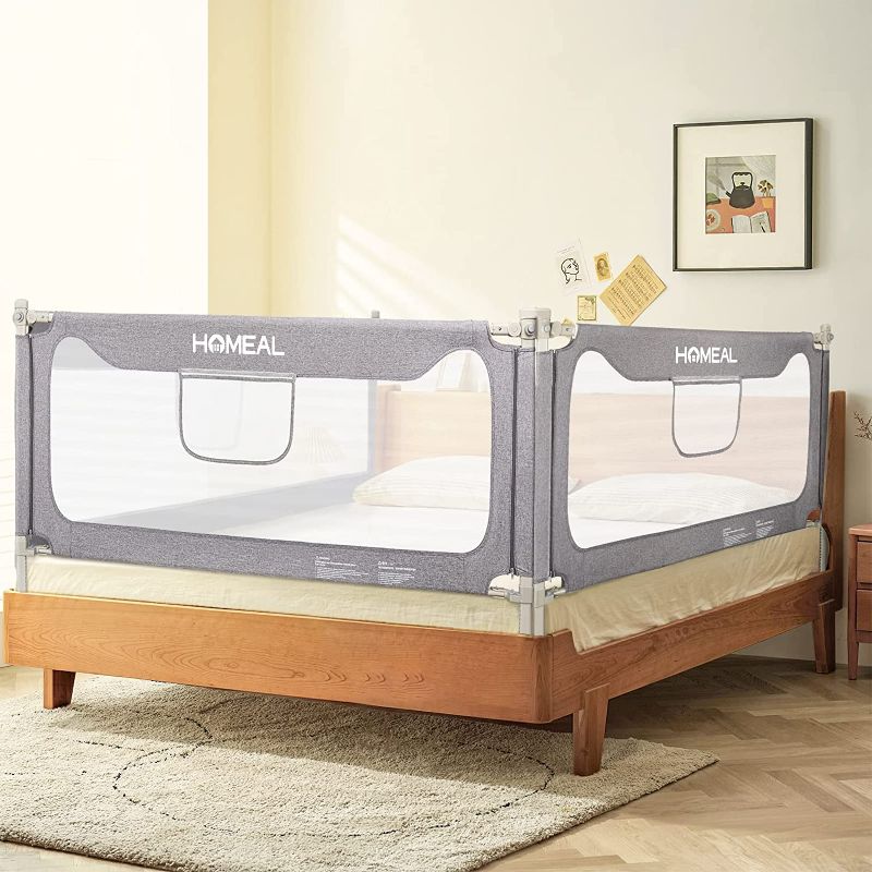 Photo 1 of HOMEAL Bed Rail for Toddlers, King