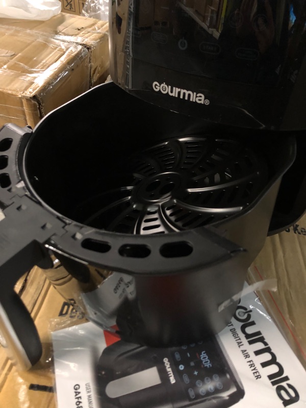 Photo 3 of **UNABLE TO TEST**Gourmia Air Fryer Oven Digital Display 6 Quart 