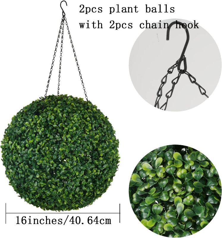 Photo 1 of **MISSING CHAIN**AILANDA 1PC 16inch Artificial Plant Topiary