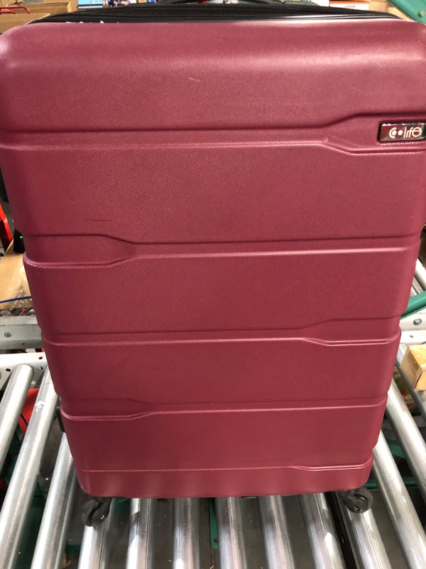Photo 1 of **USED/ TEAR INSIDE*** Coolife Luggage Suitcase Spinner Hardshell Lightweight