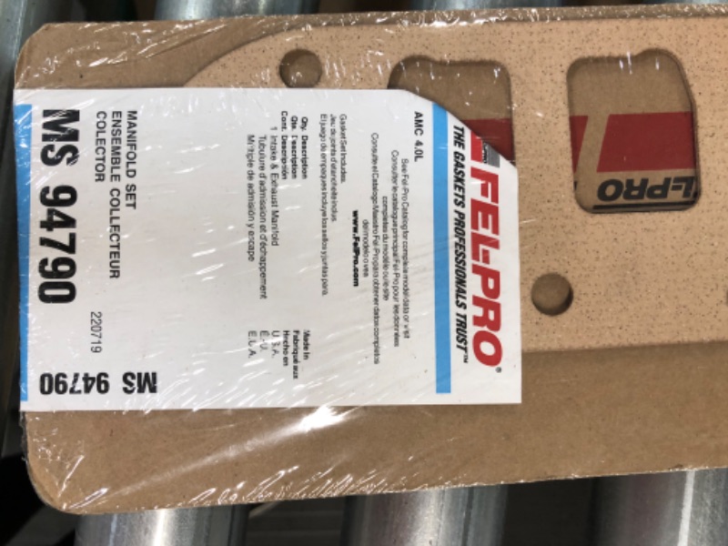 Photo 1 of FEL-PRO MS 94790 Intake & Exhaust Manifold Gasket Set