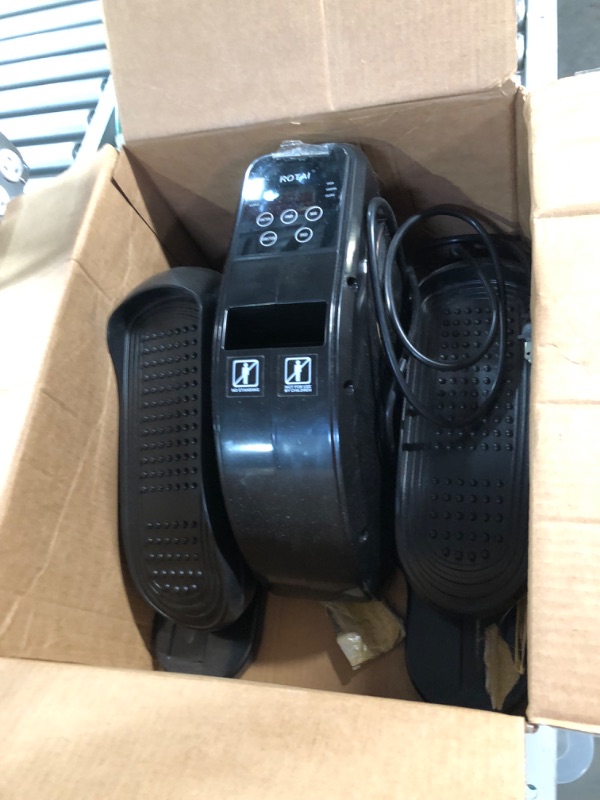 Photo 2 of **USED AND MISSING REMOTE**
ROTAI Under Desk Elliptical Machine black