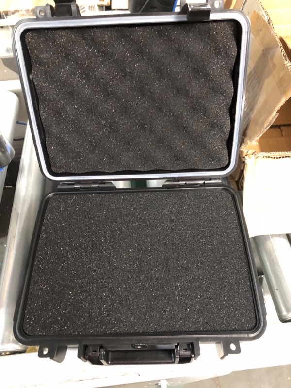 Photo 2 of MOOCY Small Hard Case with Foam Insert, 10.8 x 8.6 x 3.7 Inches - Padded Case 