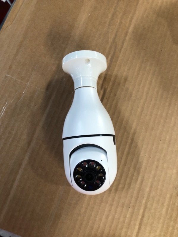 Photo 2 of SSYING Light Bulb Camera, 1080P 2.4G/5.0GWireless Light Bulb Camera WiFi 