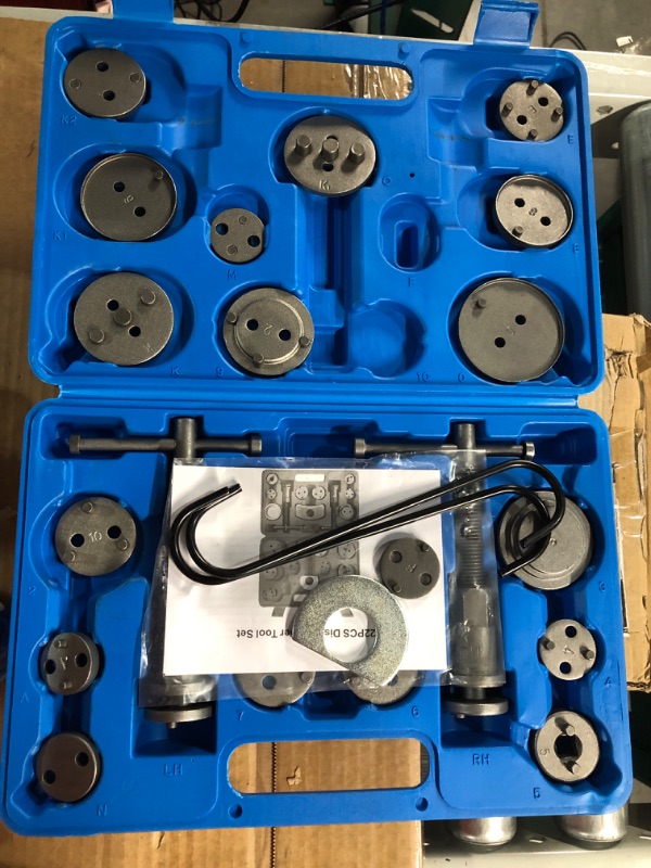 Photo 3 of Orion Motor Tech 24pcs Heavy Duty Disc Brake Piston Caliper Compressor Rewind Tool Set 